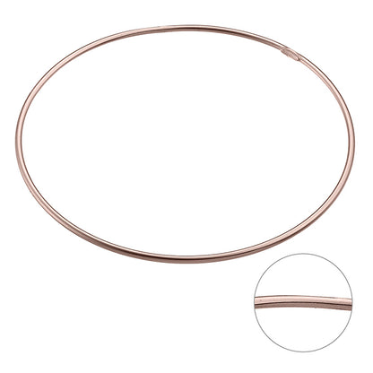 Smooth circle bracelet