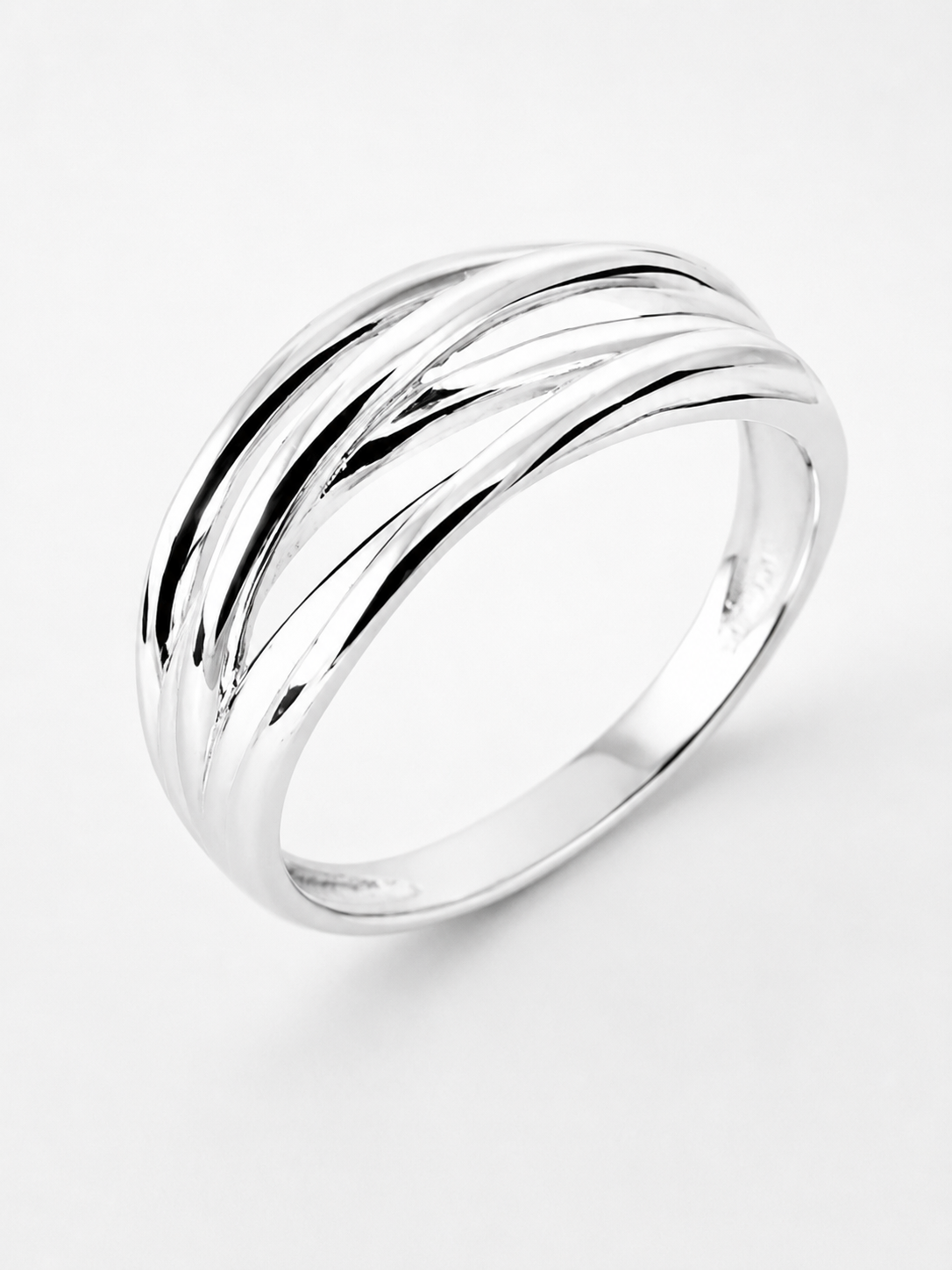 Anello fili accavallati