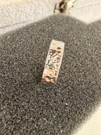 Anello Fascia Martellato - LAB.0.925