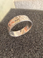 Anello Fascia Martellato - LAB.0.925