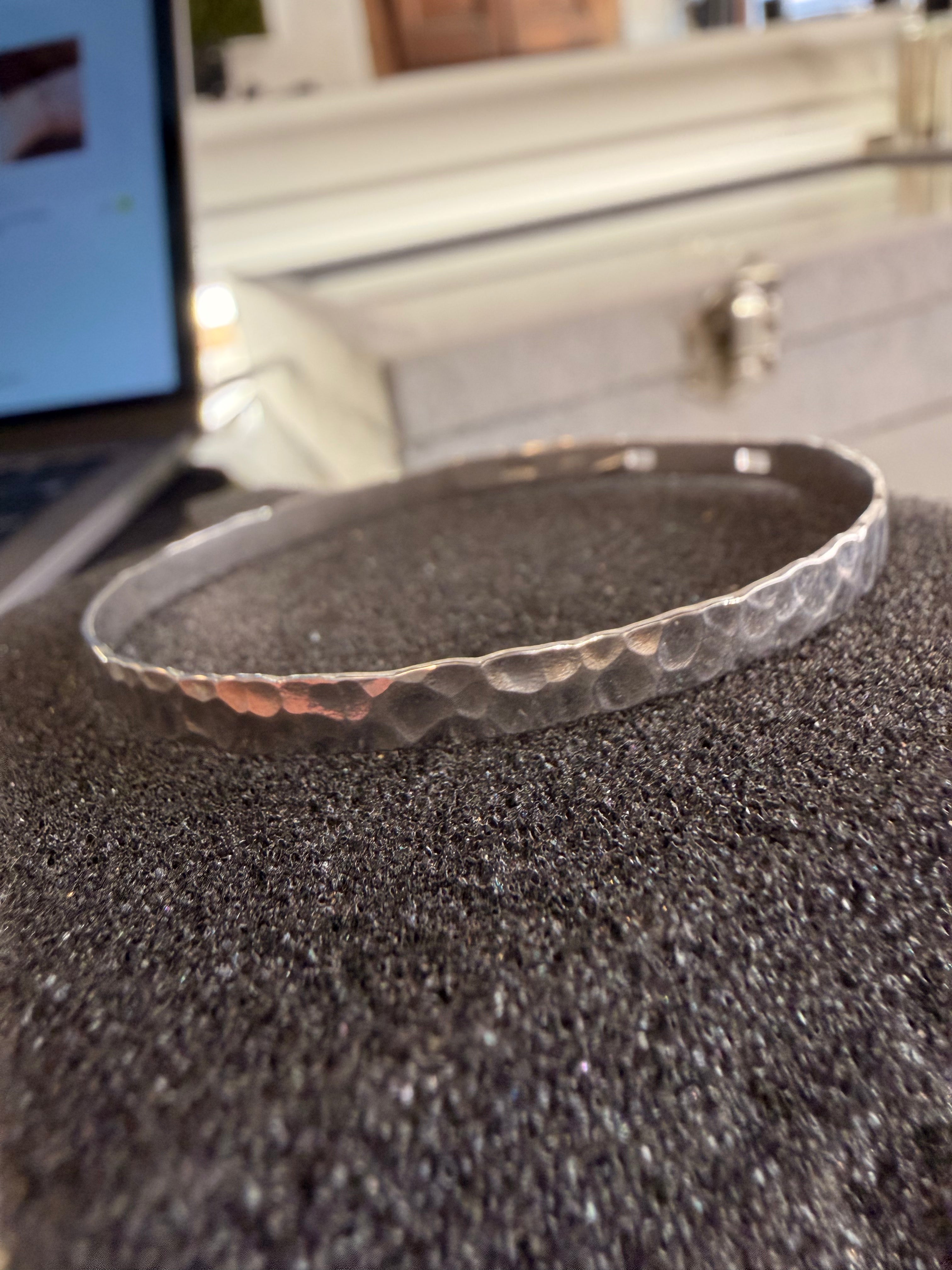 Bracciale Chiuso Martellato