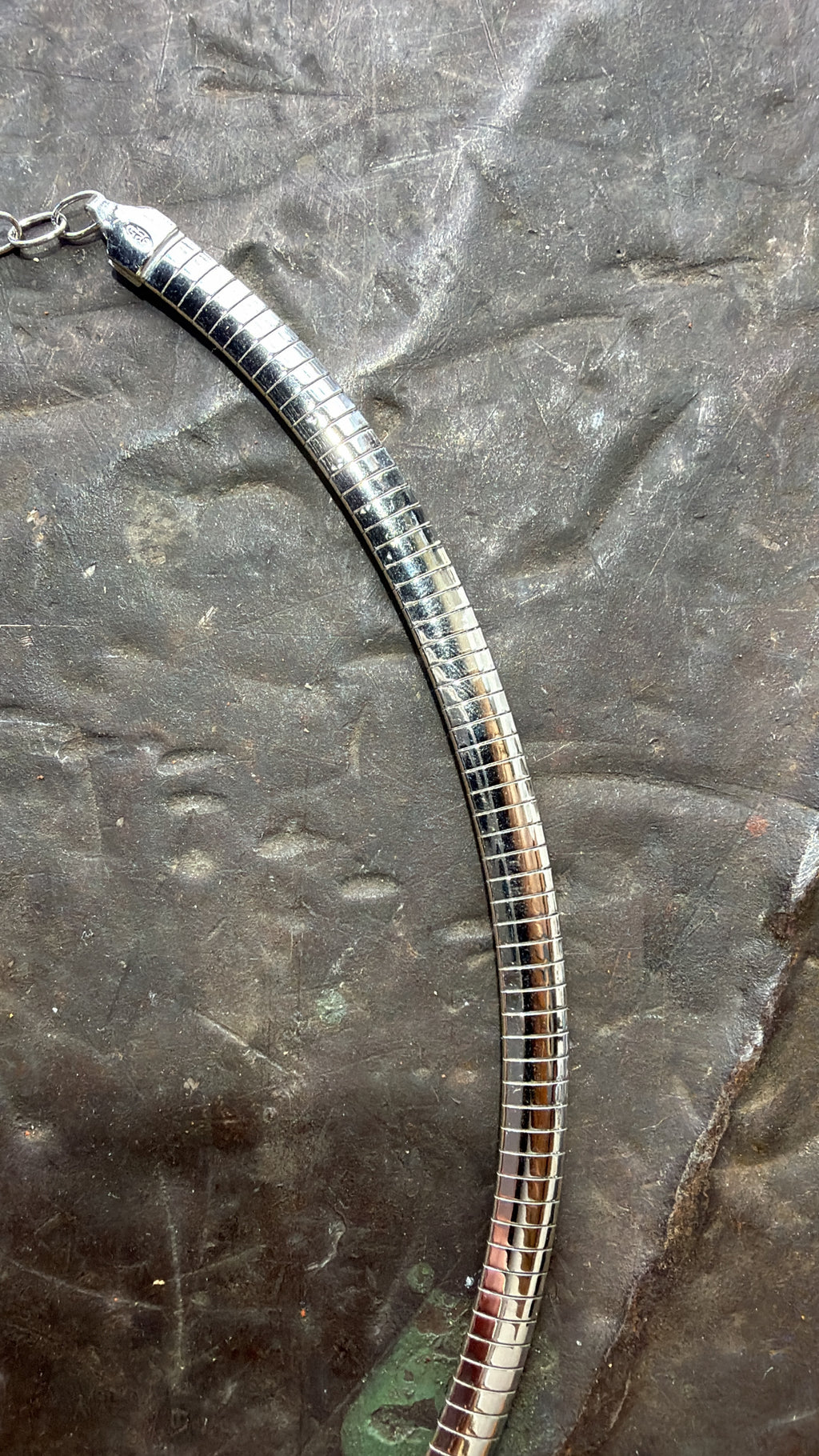 Collana Omega Bombato
