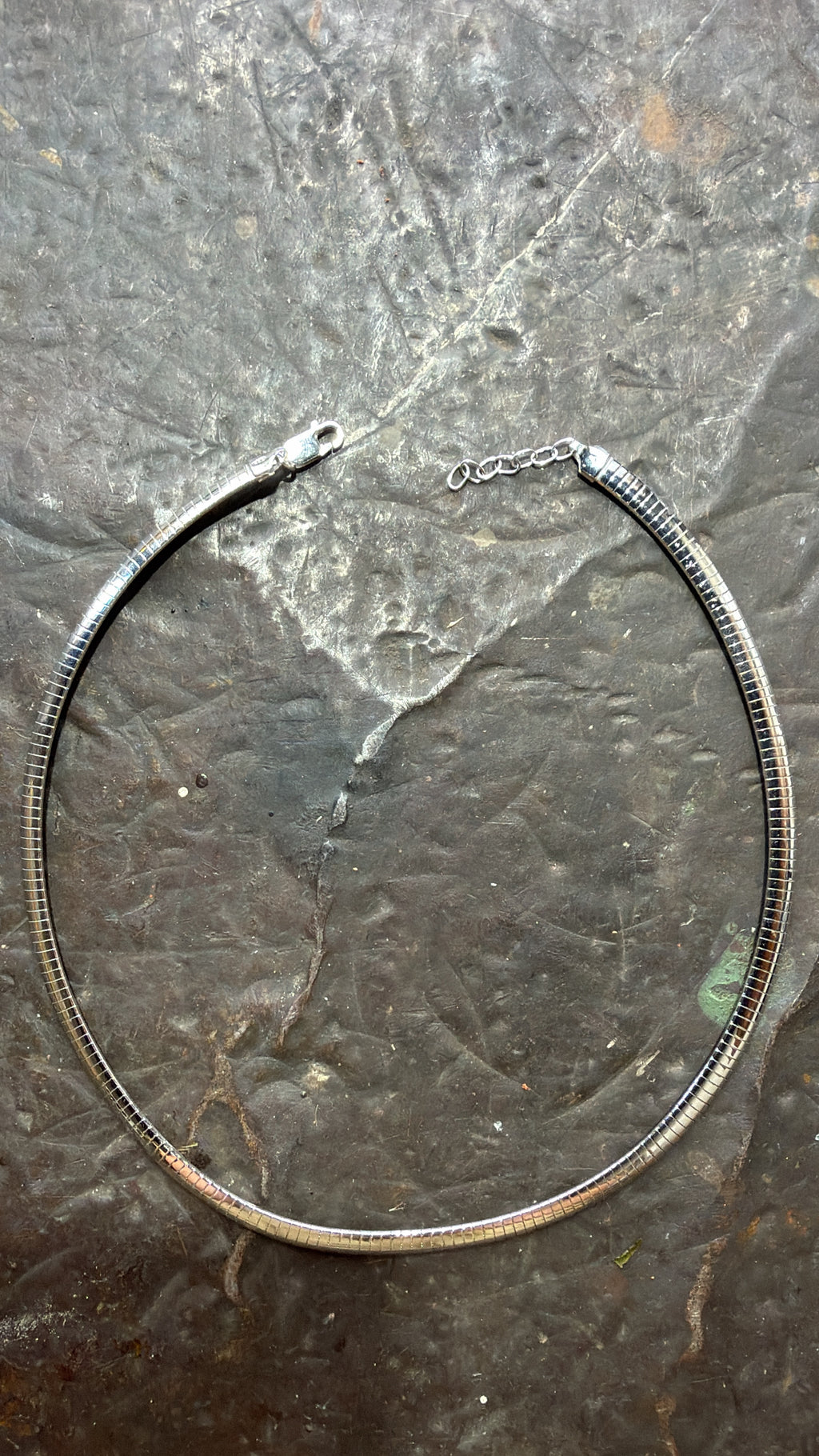 Collana Omega Bombato