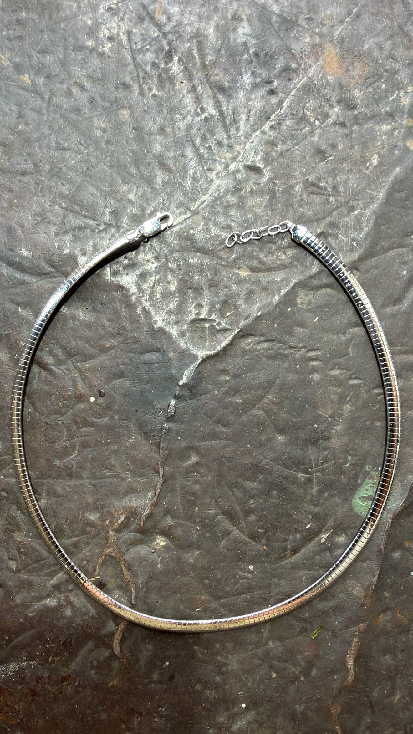 Collana Omega Bombato