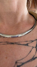Collana Omega Bombato