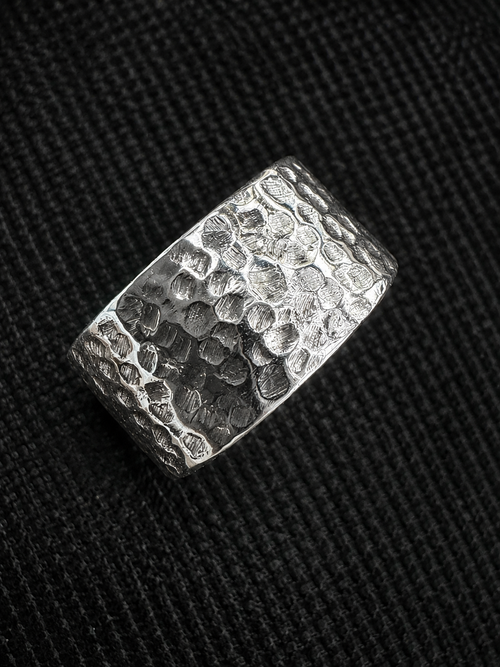 Anello fascia diamantata - LAB.0.925