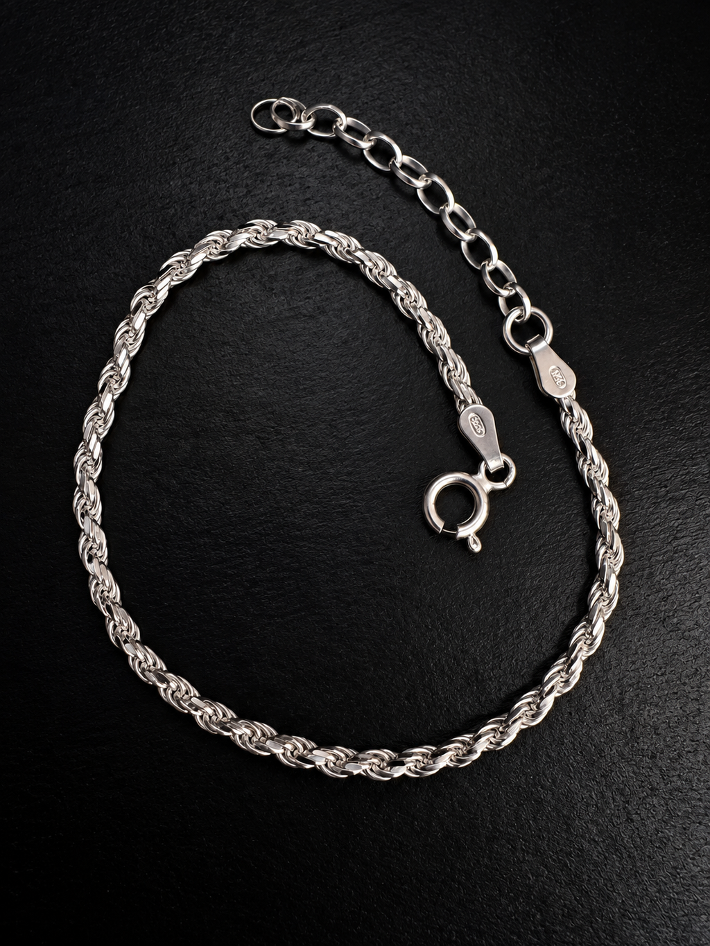 Bracciale Corda d’Argento - LAB.0.925