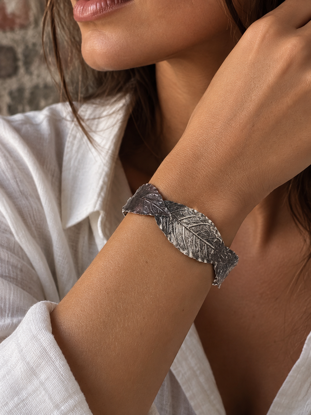 Crown of Leaves Bracelet