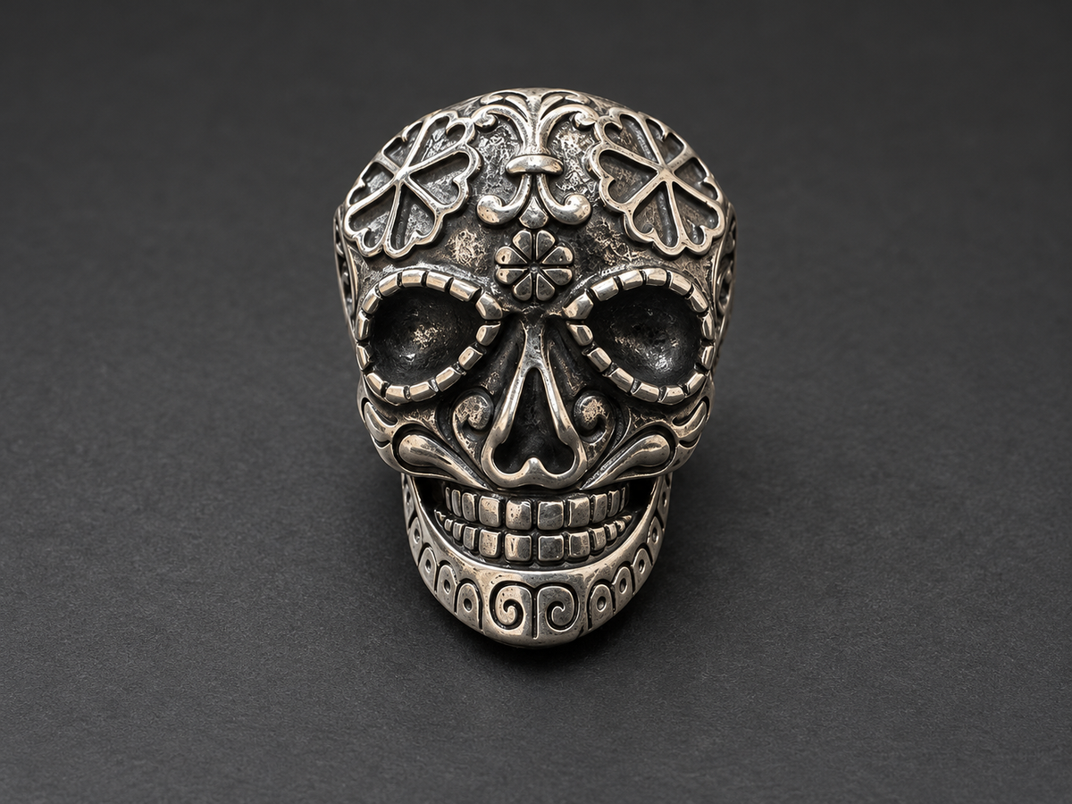 Anello Teschio