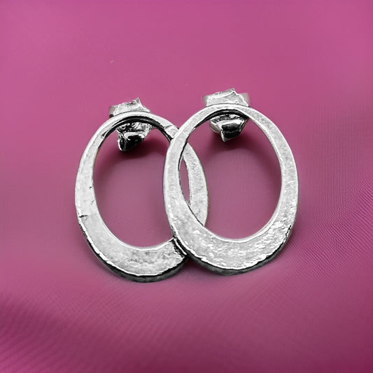 Boucles d'oreilles ovales