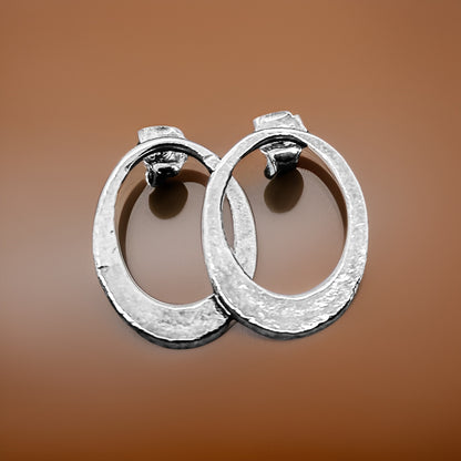 Boucles d'oreilles ovales