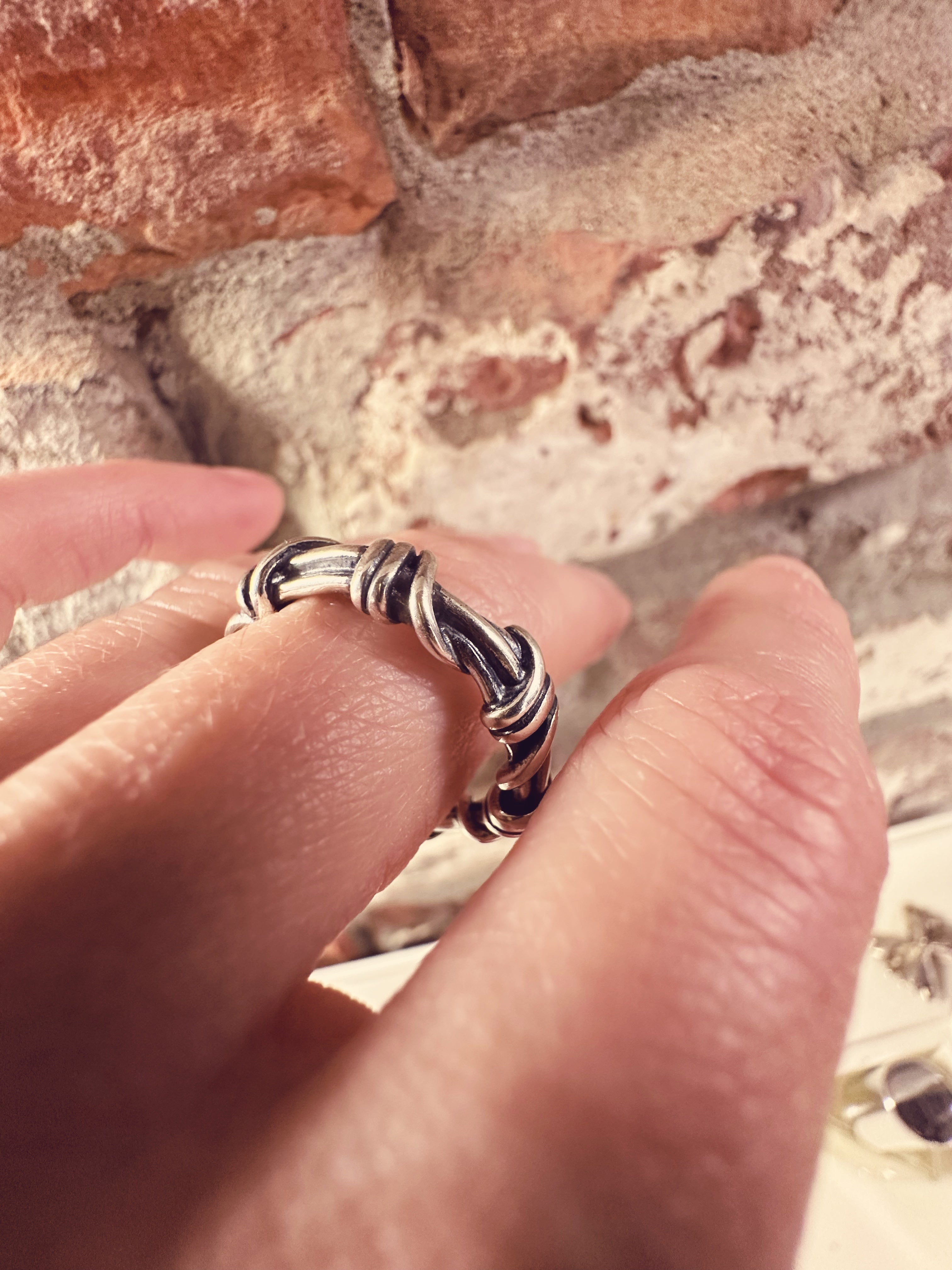 Anello Filo Intrecciato - LAB.0.925