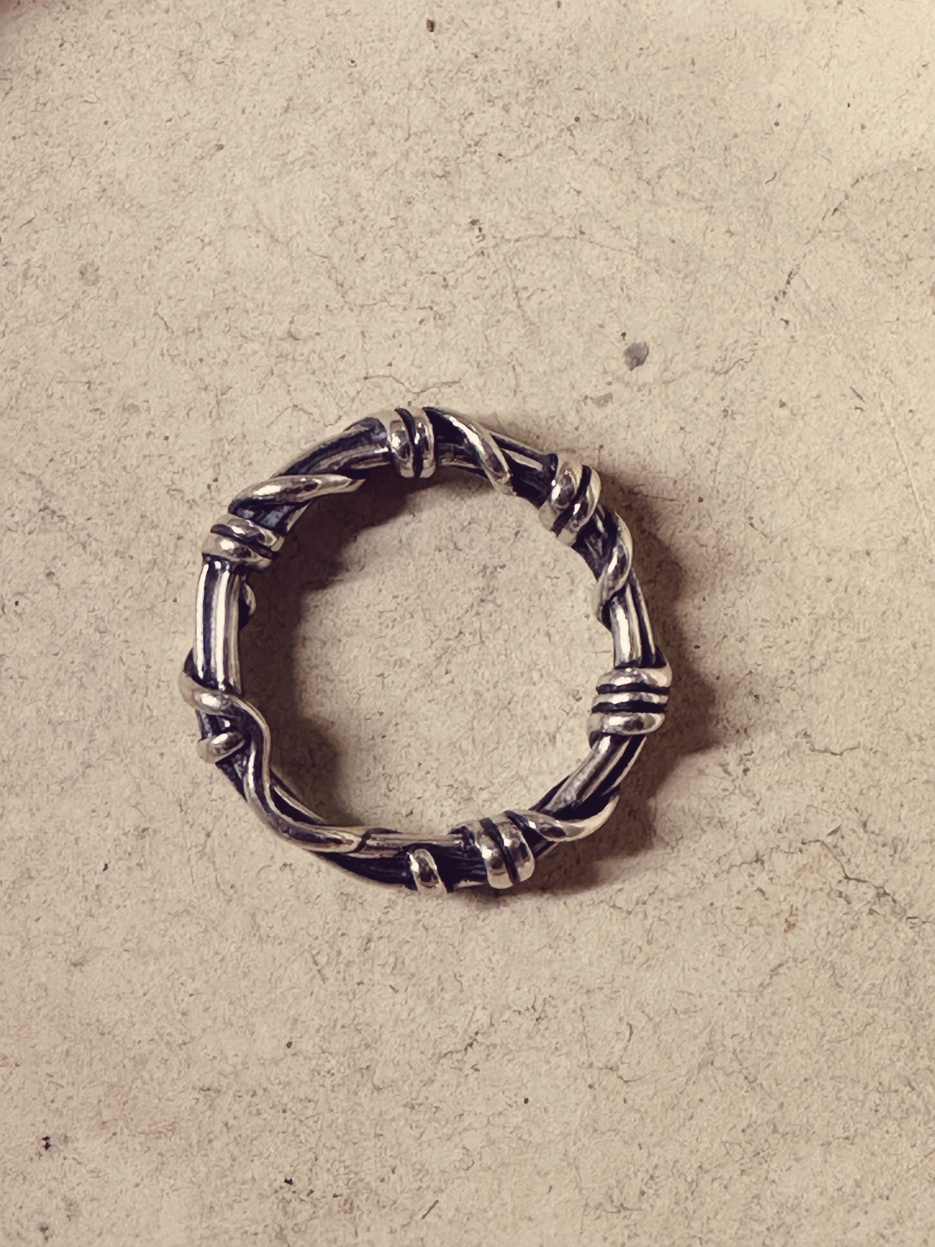 Anello Filo Intrecciato - LAB.0.925