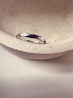 Anello Fedina sfaccettata - LAB.0.925