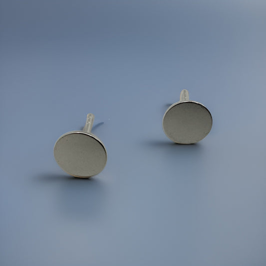 Round Plate Earrings