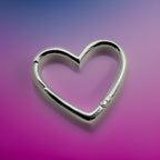 Orecchini Cuore a filo - LAB.0.925