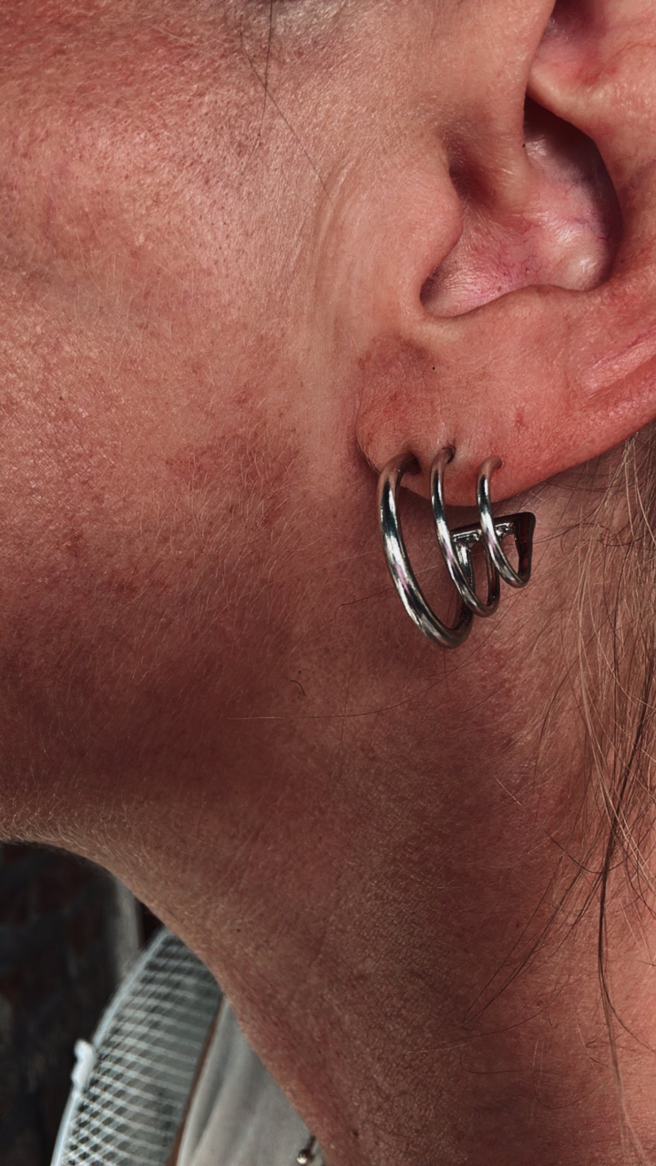 boucle d'oreille 3 créoles