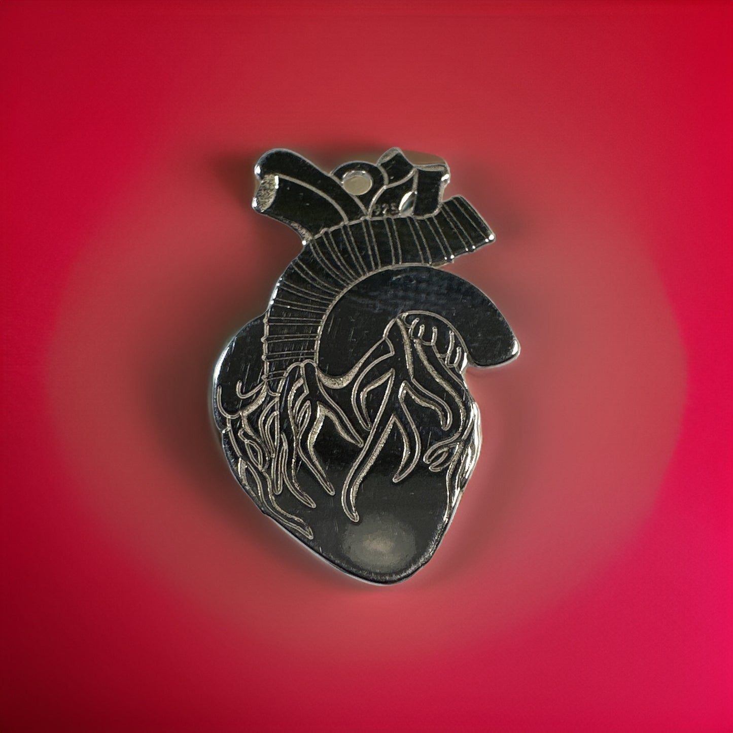 Anatomical Heart Pendant