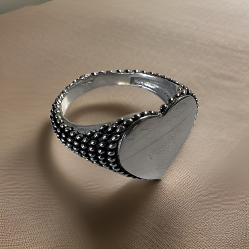 Anello Cuore Bolle - LAB.0.925