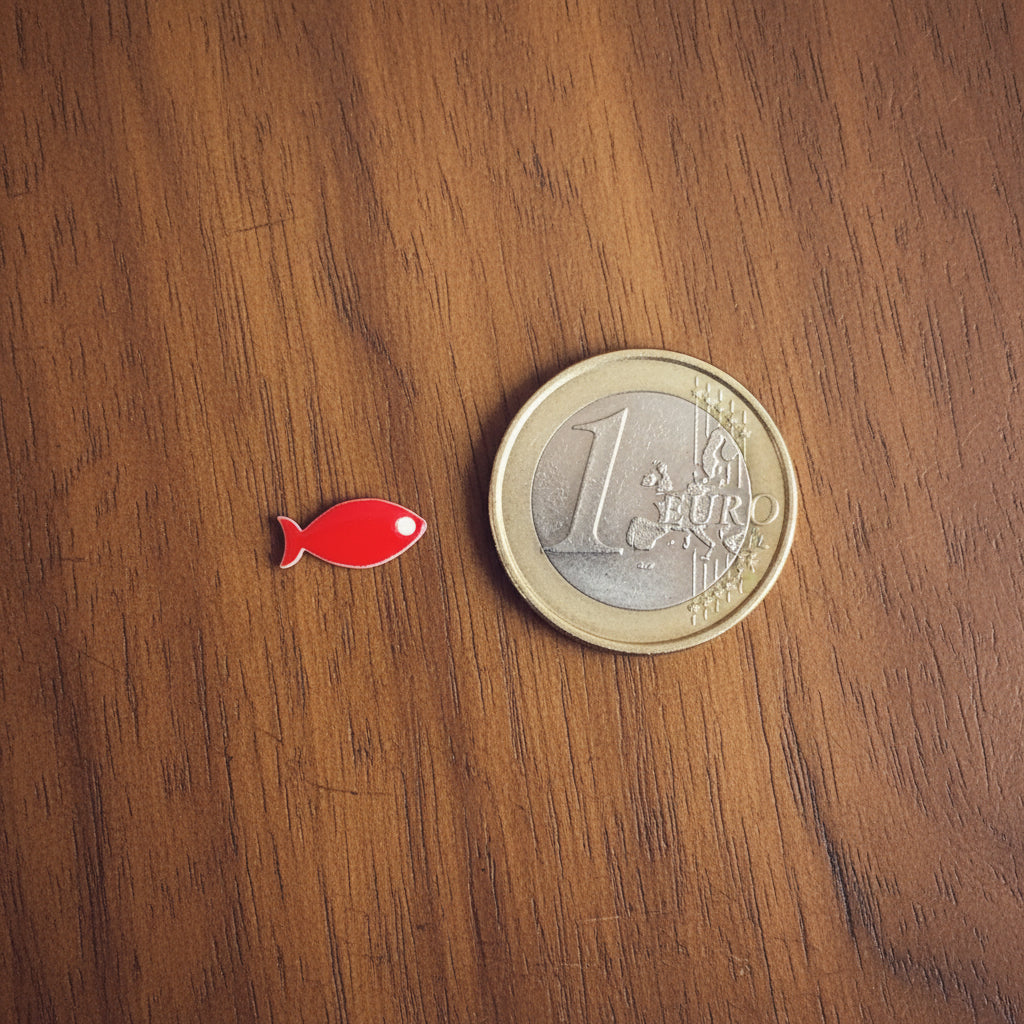 Ciondolo Pesce Rosso - LAB.0.925