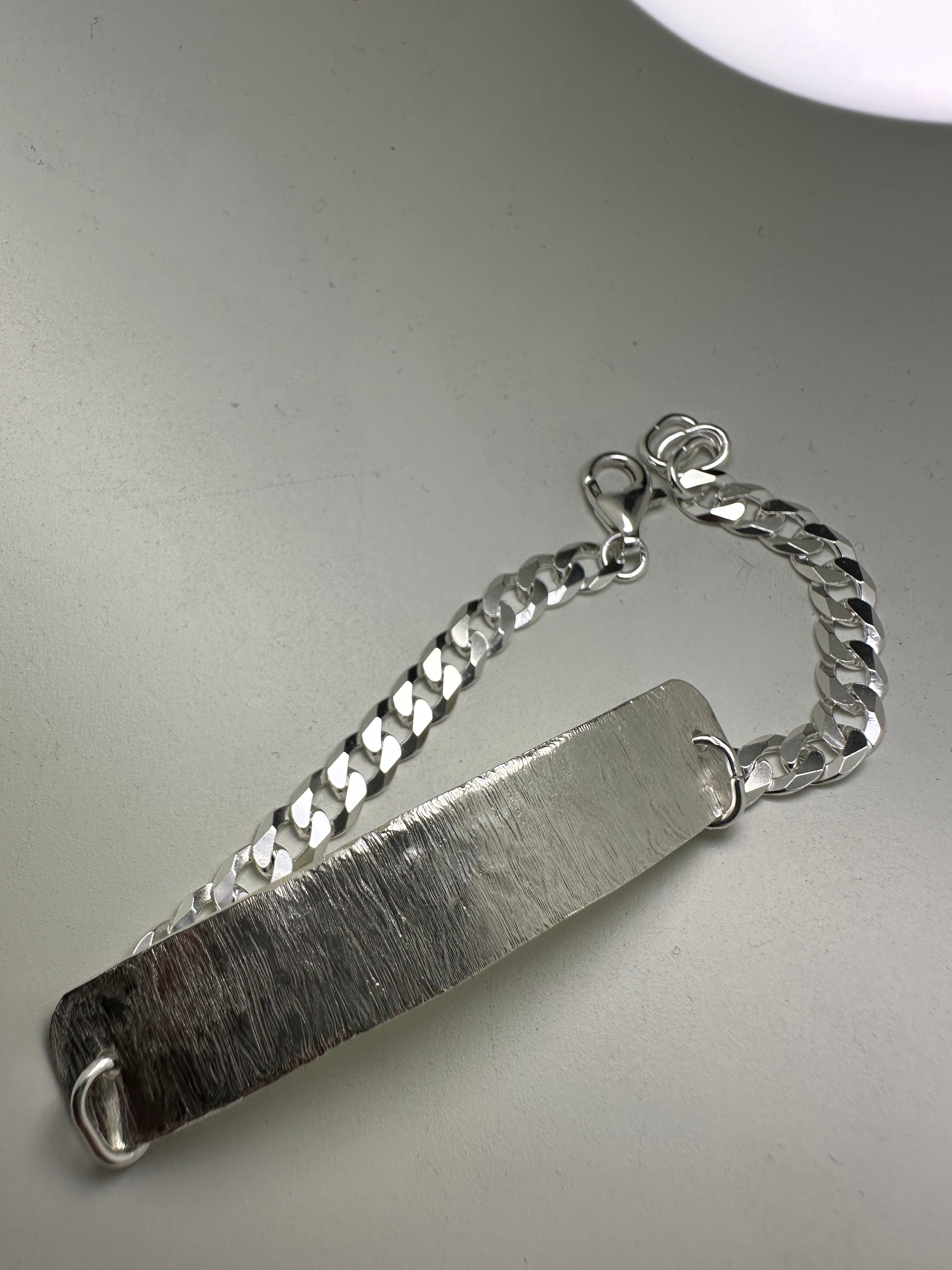 Bracciale Piastrina - LAB.0.925