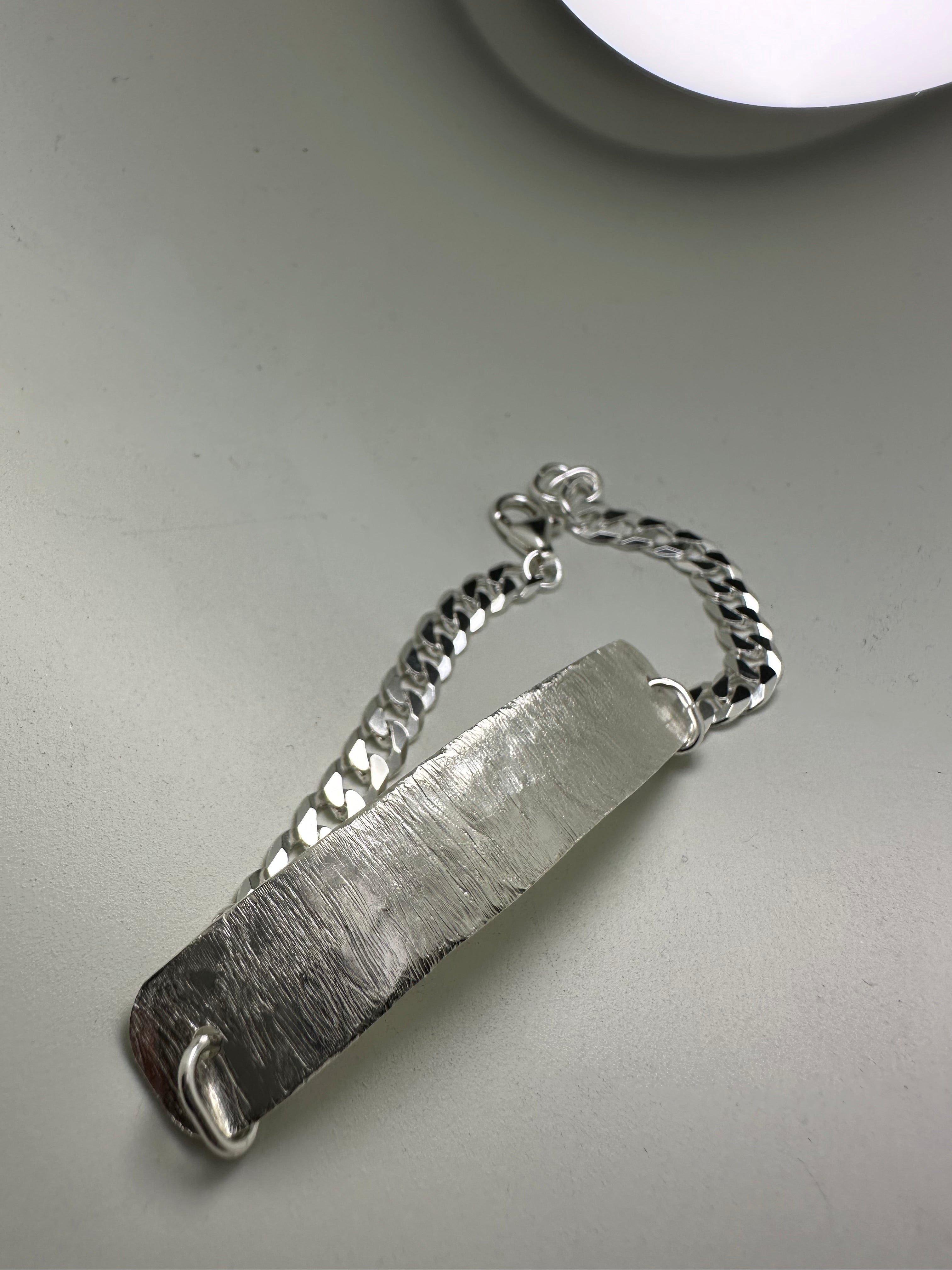 Bracciale Piastrina - LAB.0.925