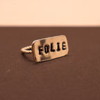 Anello Placchetta - LAB.0.925