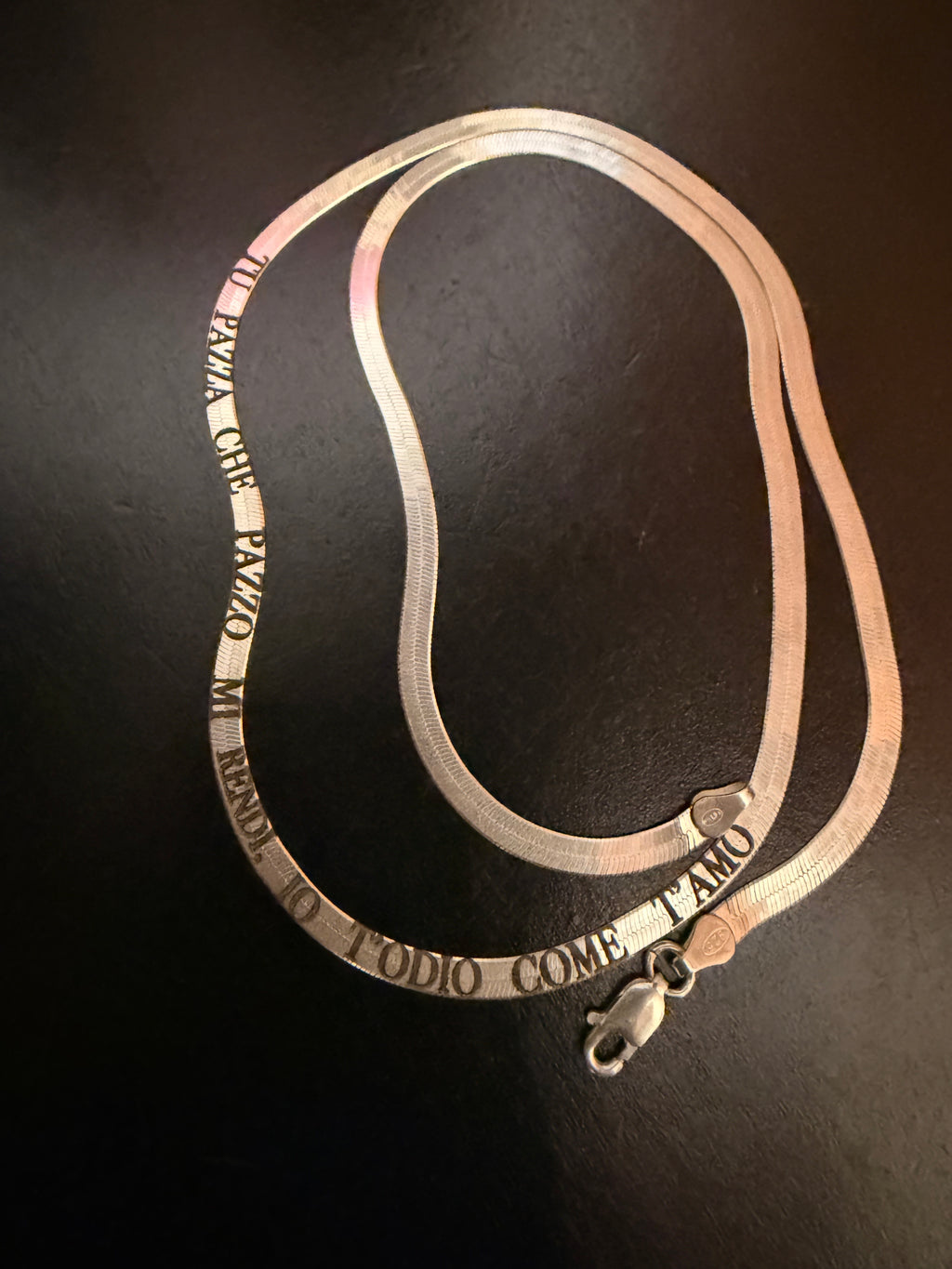 Collana Snake - LAB.0.925