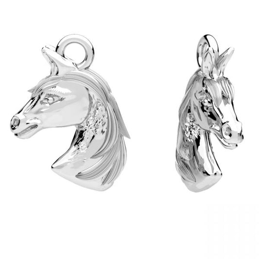 Chessboard Horse Pendant