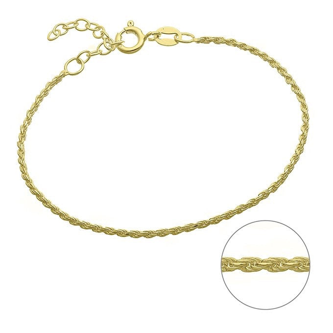 Bracciale Corda d’Argento - LAB.0.925