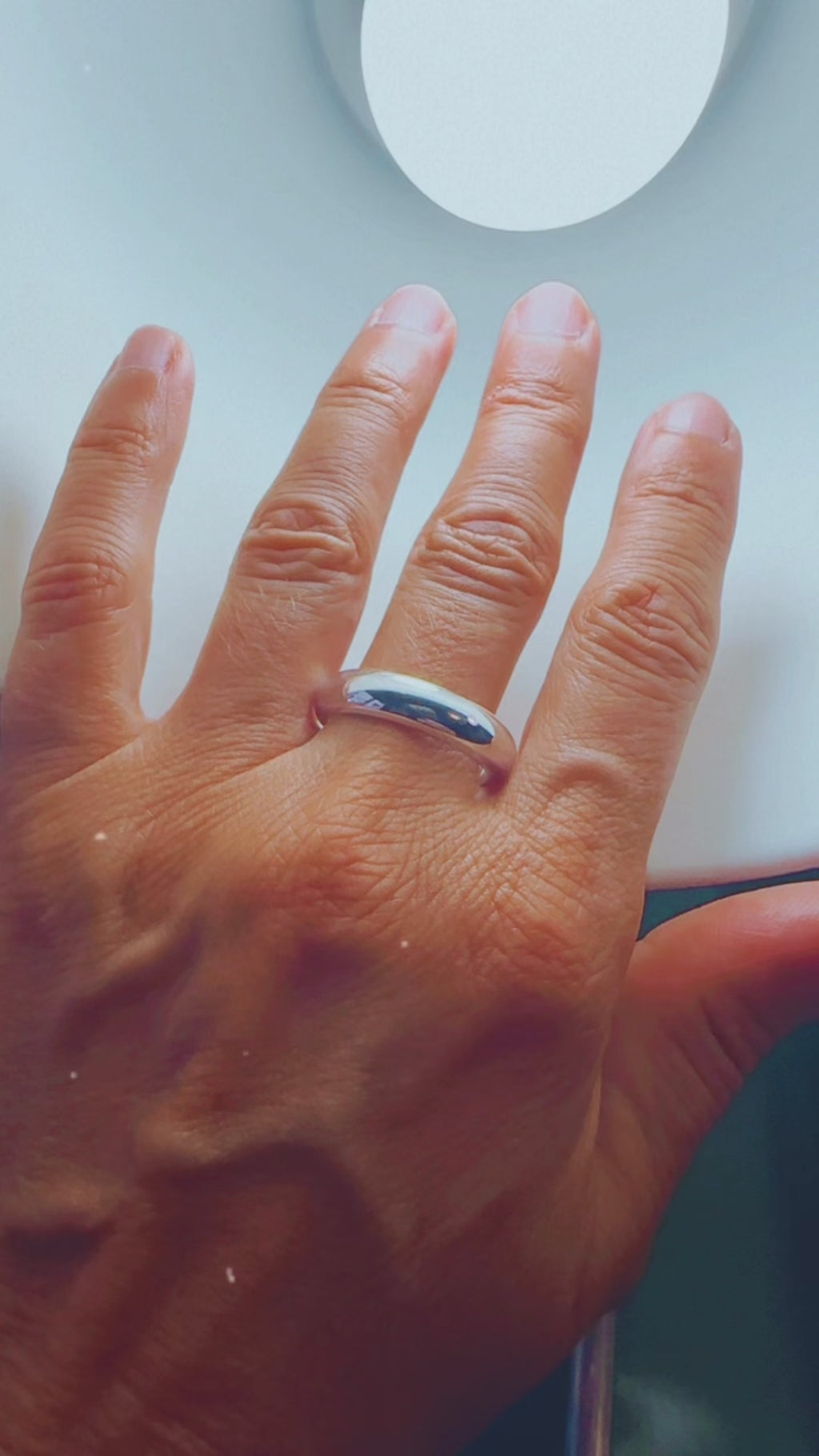 Anello fascia bombata
